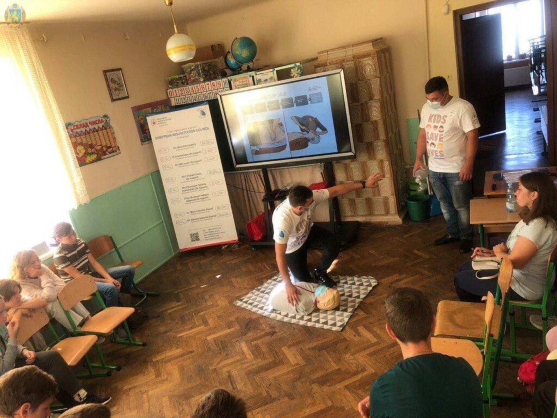 У Львові школярі освоїли навички надання першої медичної допомоги