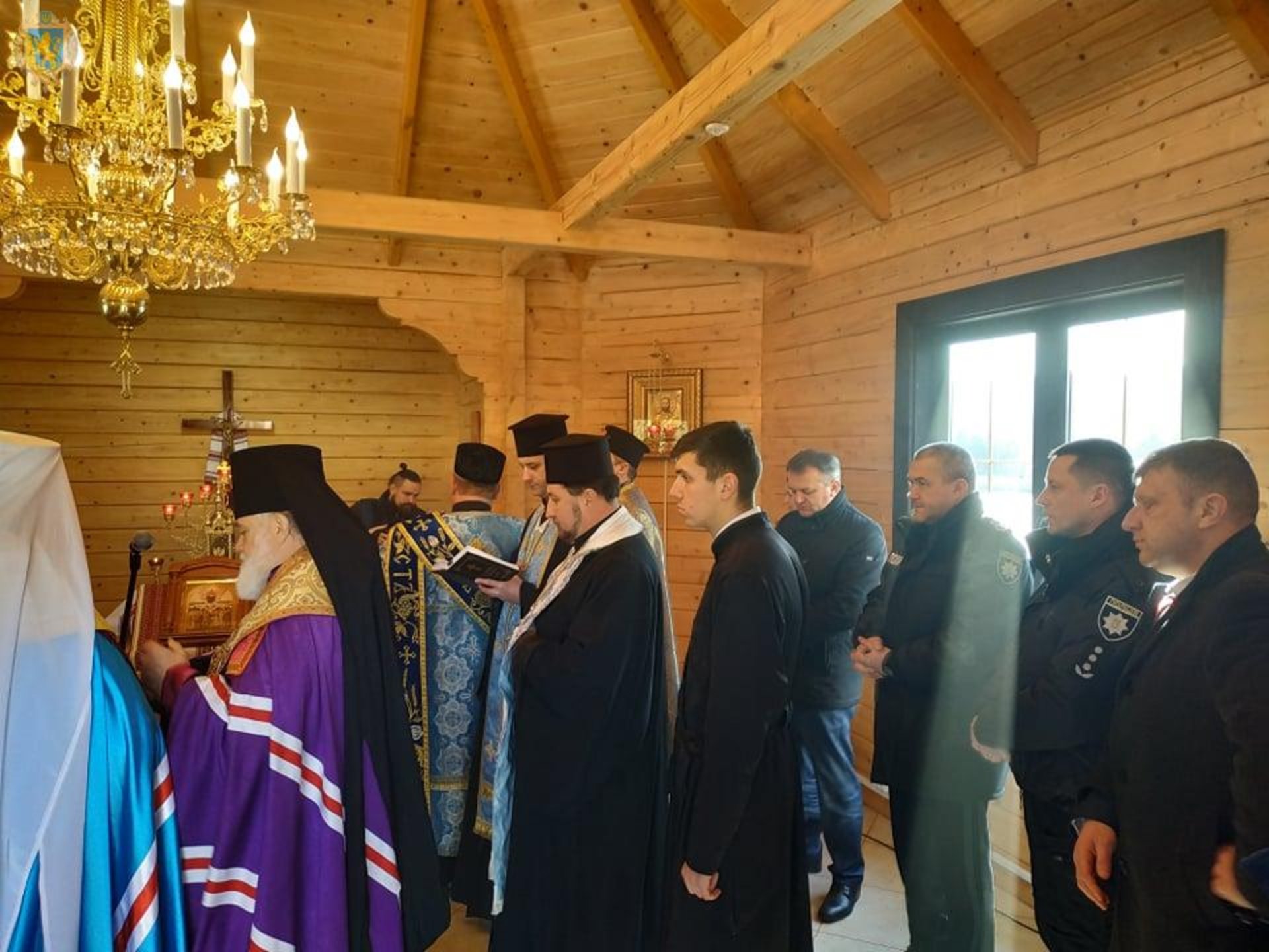 На Яворівщині освятили капличку університету внутрішніх справ