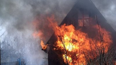 На Миколаївщині під час пожежі загинуло подружжя