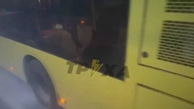 У Львові на Виговського задимівся автобус (ВІДЕО)