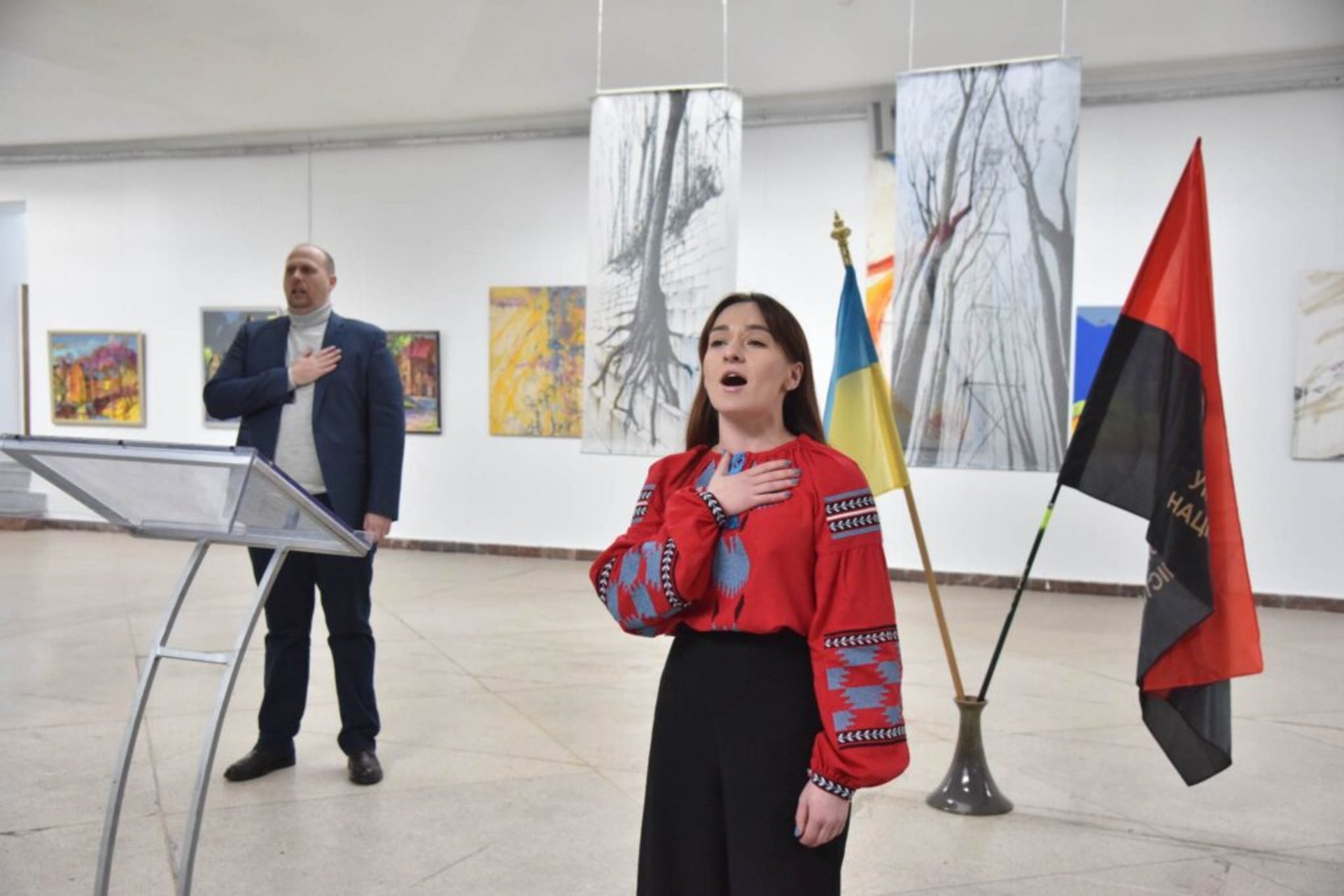 У Львівському палаці мистецтв відбулася урочиста Академія з нагоди 94-ї річниці створення ОУН