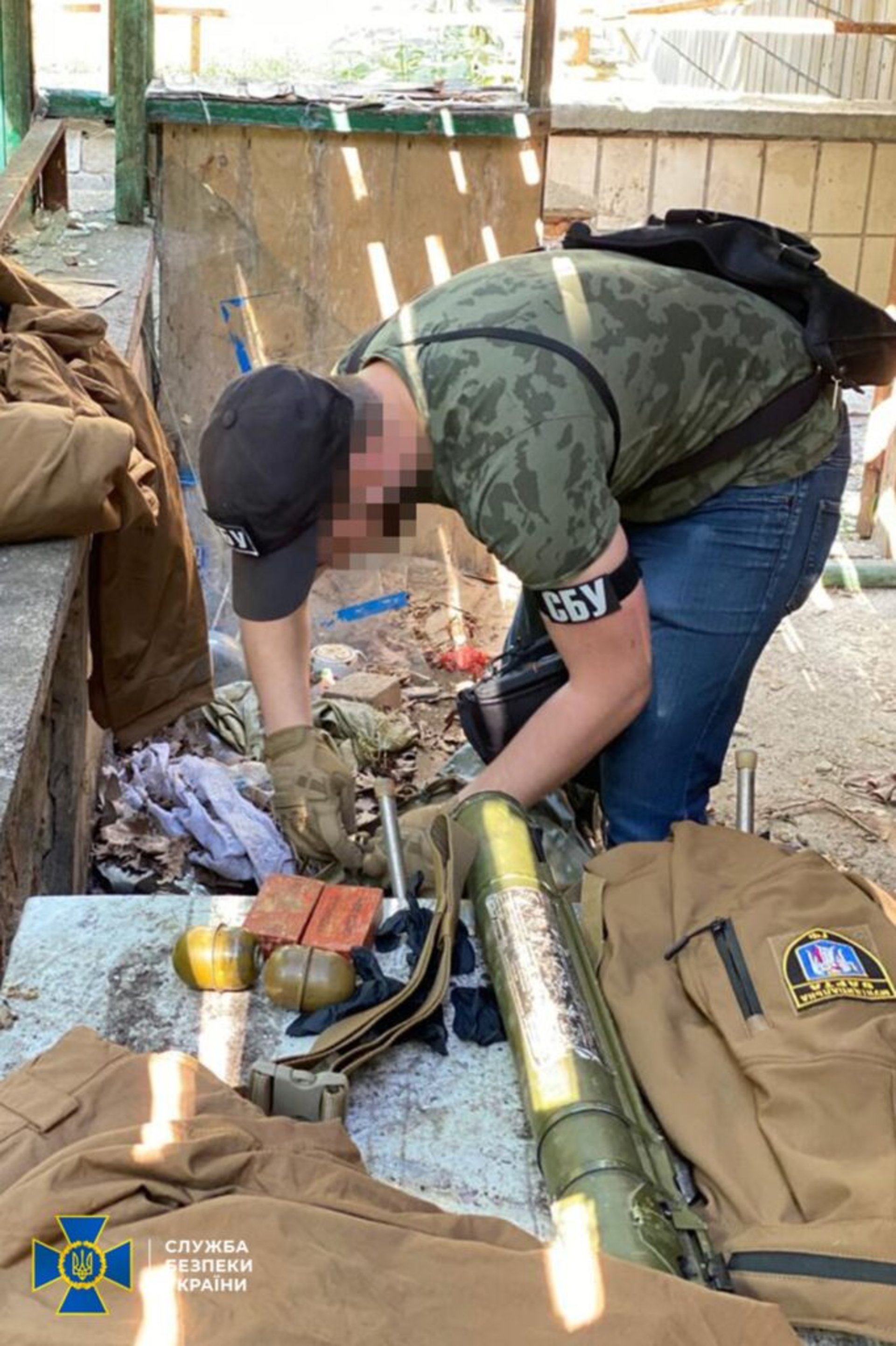 СБУ підозрює членів Муніципальної варти в організації незаконного стрілецького полігону, фото СБУ