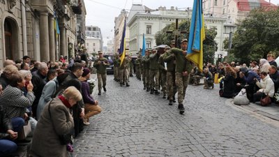 Львів прощається одразу із трьома Героями України (ФОТО)