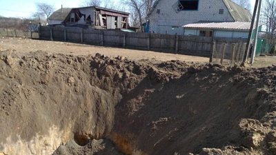 На Чернігівщині зафіксували ракетний удар (ФОТО)