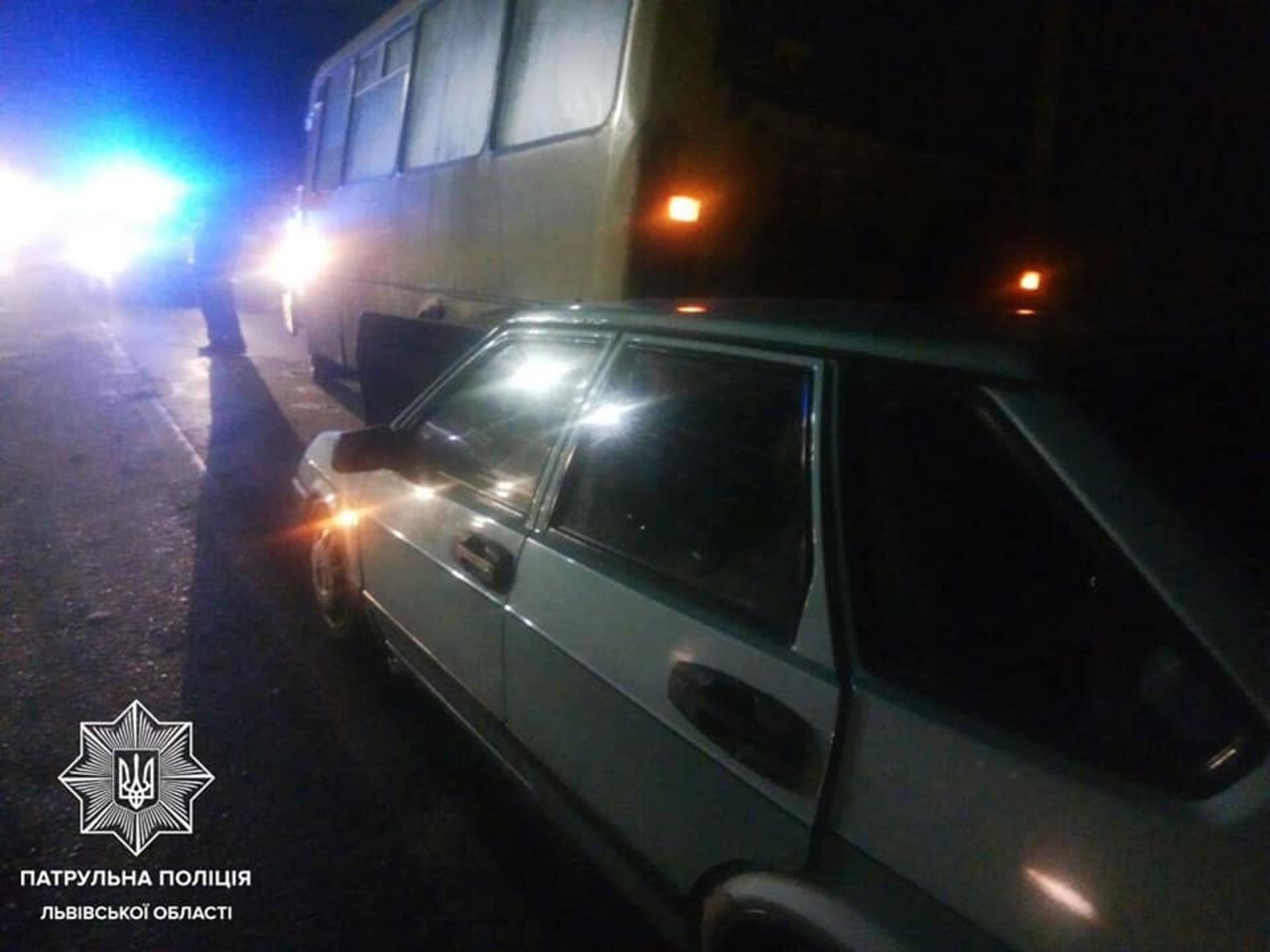 На Львівщині за вечір сталось три моторошні аварії. Фото патрульна поліція Львівської області