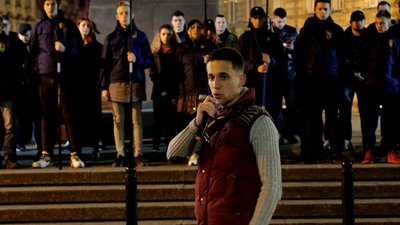 Як у Львові націоналісти вимагали засудити Сергія Сивоху за державну зраду (ФОТО)