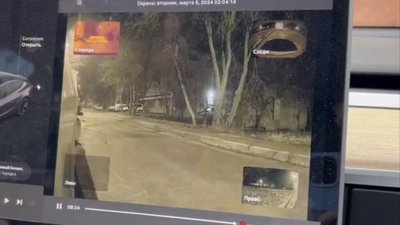 У Львові невідома особа пошкодила два автомобілі (ВІДЕО)
