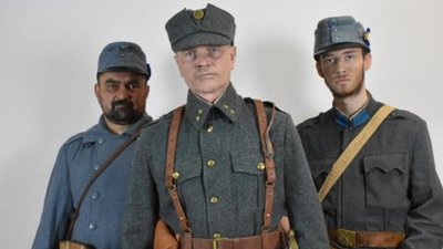 До 100-річчя ЗУНР презентують фотопроект за участі військових в одностроях Січових стрільців, УГА та ЗСУ