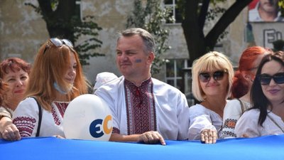 "Європейська Солідарність" у Львові святкує День прапора (ВІДЕО, ФОТО)