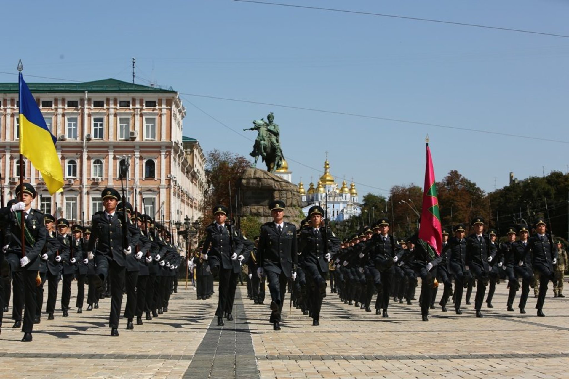На Софійській площі відбувся видовищний флешмоб