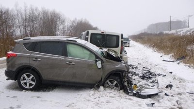 У Львівському районі внаслідок автозіткнення травмовані два водії