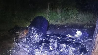 Наслідки падіння уламків в Соломʼянському районі Києва (ФОТО)
