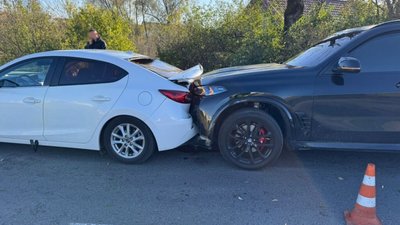 У Сокільниках не розминулись три автомобілі