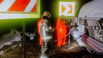 На Тернопільщині перекрили міжнародну трасу (ФОТО)