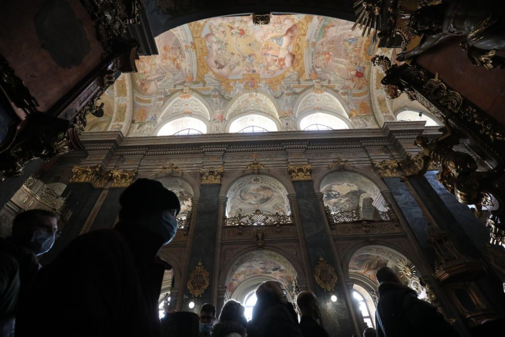 У Львові відкрили відреставровані фрески центрального склепіння, фото ЛМР