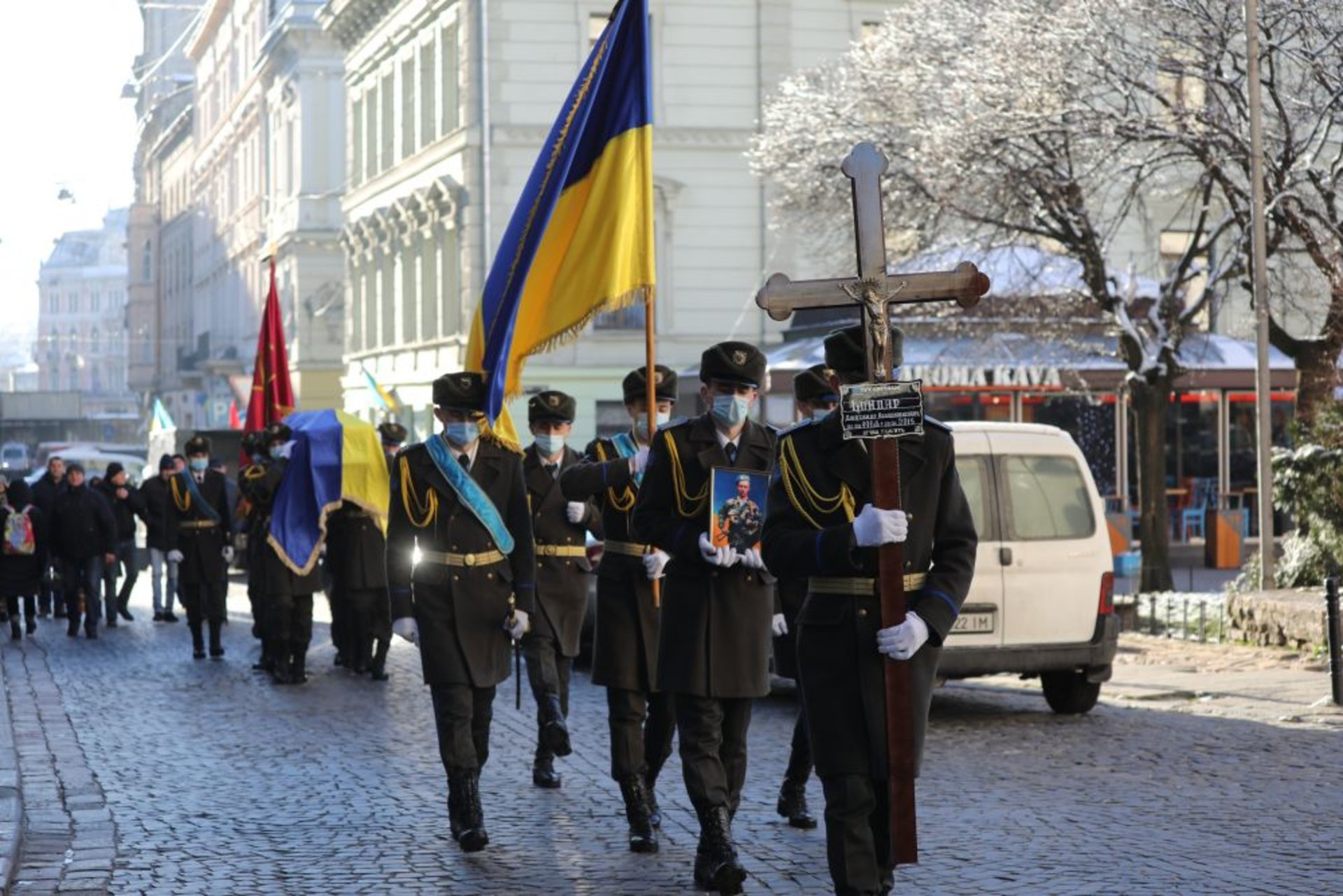 У Львові перепоховали останки кіборга Олександра Бондара, фото ЛМР