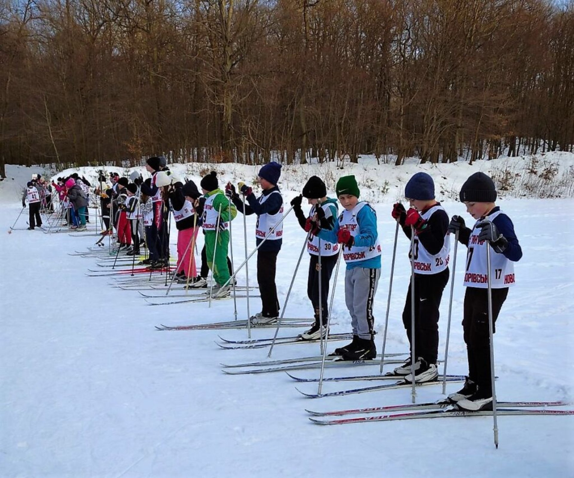 У Новояворівську відбулись дитячі змагання з біатлону, фото Оксана Вацеба