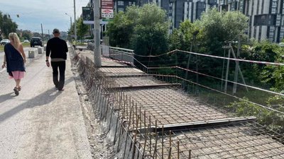 У Львові міст на Княгині Ольги ремонтуватимуть три місяці (ФОТО)
