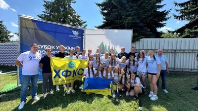 Збірна Харківської області - володарки Кубка України з водного поло