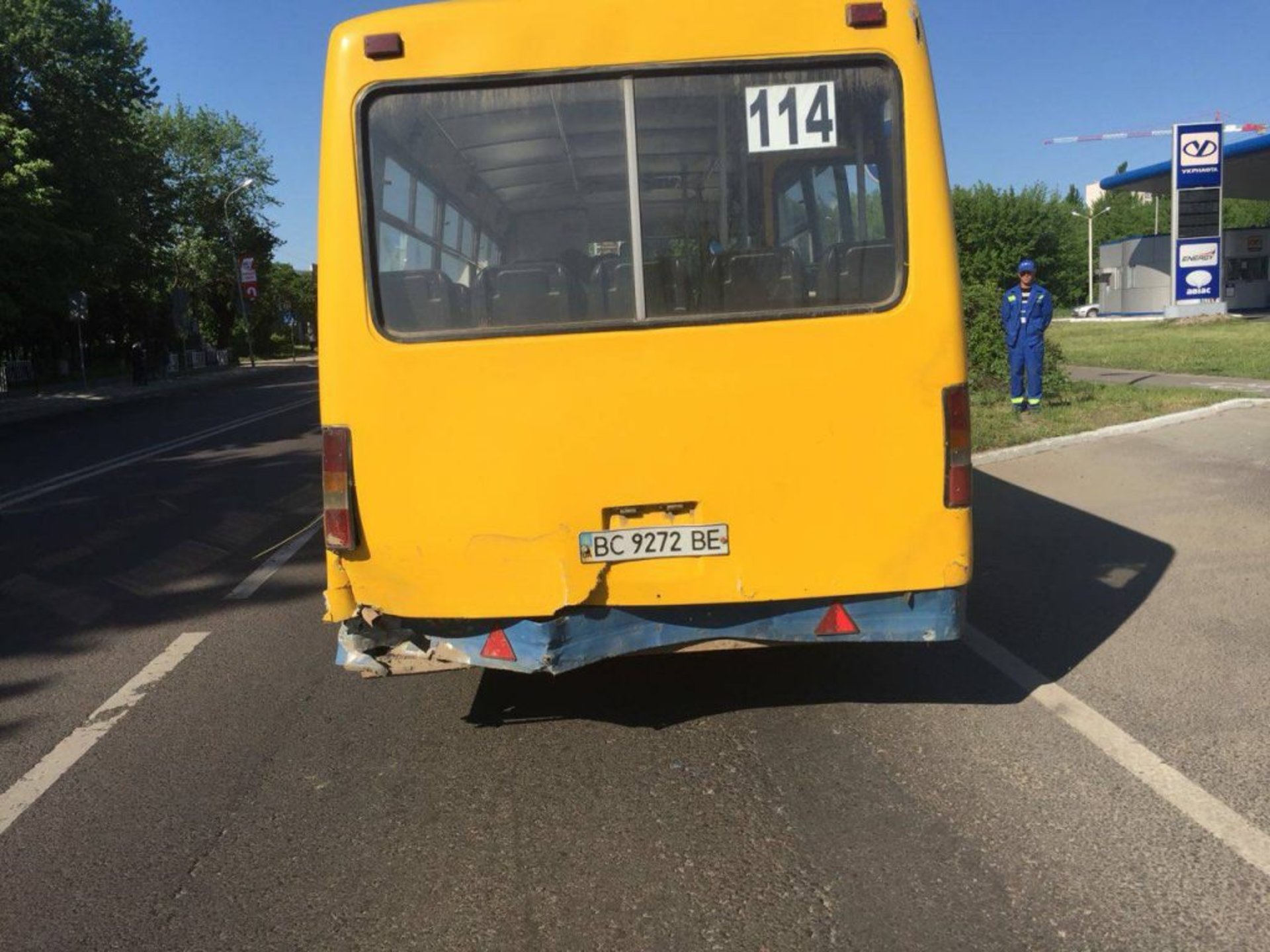 Фото з місця ДТП: "Гаряча лінія міста Львова"