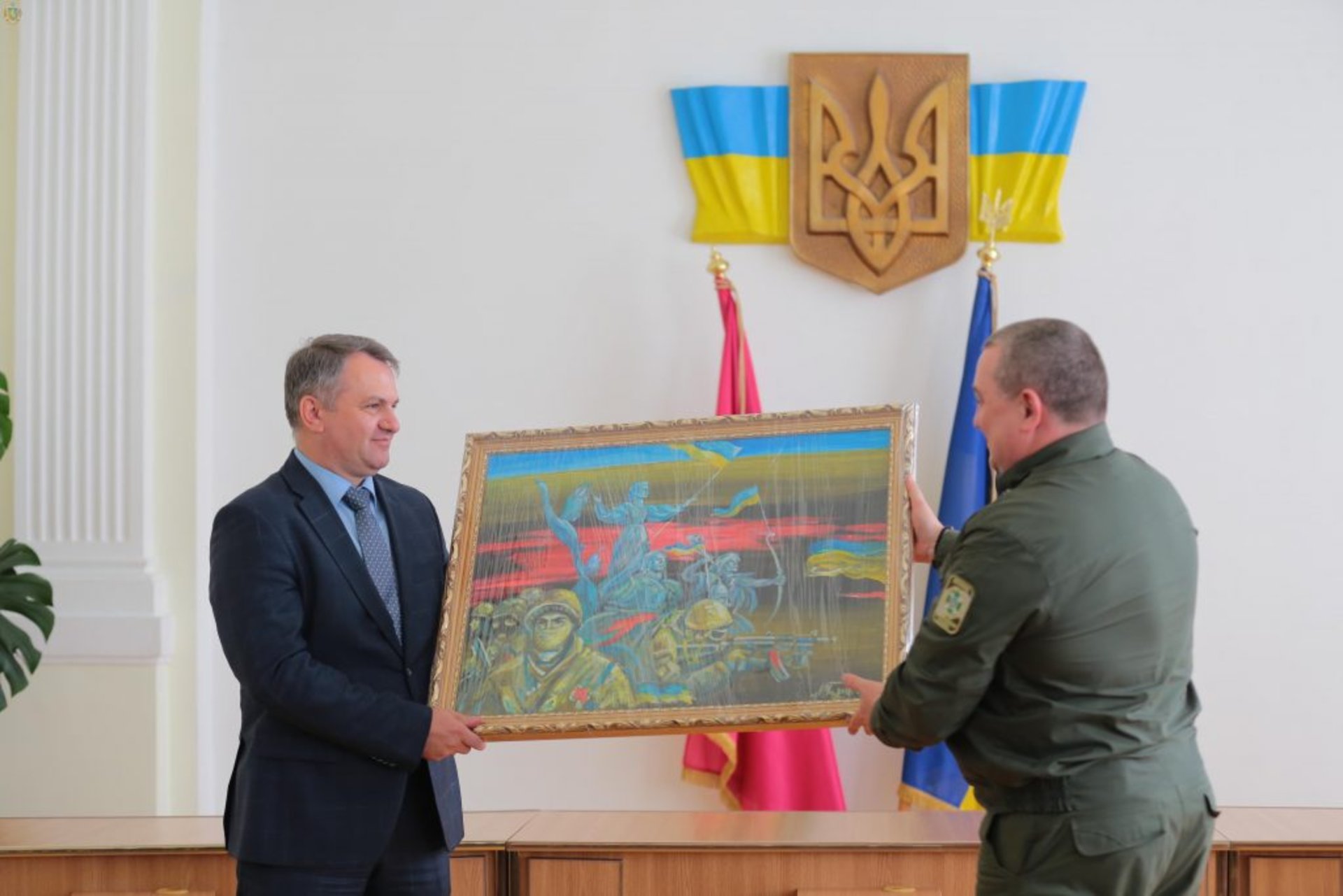 Синютка привітав прикордонників