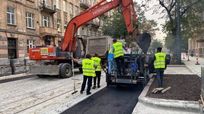 У Львові закрили на ремонт перехрестя Бандери - Городоцька