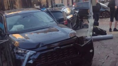 У центрі Львова сталась автотроща