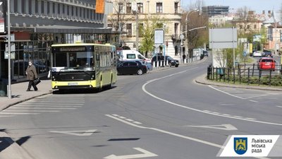У Львові з 14 червня обмежать рух транспорту на перехресті Чорновола - Під Дубом