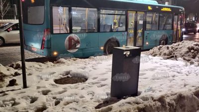 У Львові поламався автобус