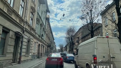 У Львові на Героїв УПА не розминулись автомобілі (ФОТО)