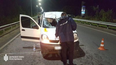 На Львівщині нацгвардієць  переїхав людину (ФОТО)