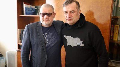 Мер грузинского муніципалітету Цаленджіха відвідав Львівщину з гуманітарною місією