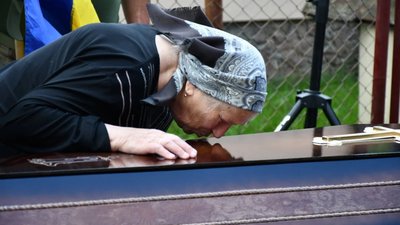 Львівщина попрощалась із молодим захисником, який загинув на Курщині (ФОТО)