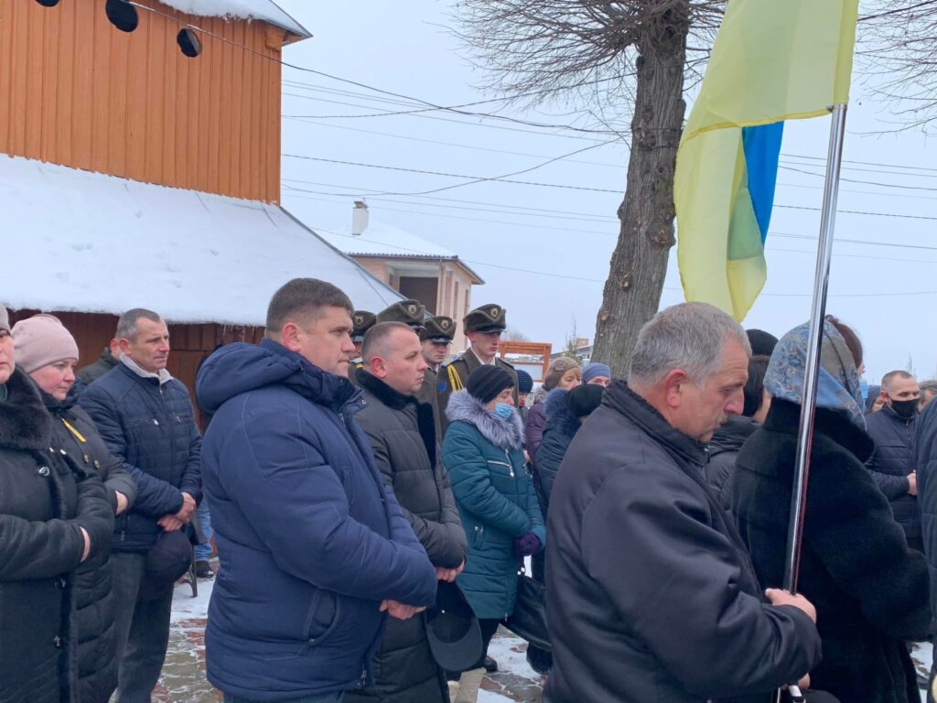 Львівщина провела в останню путь Героя України Руслана Нирова, фото Пустомитівська міська рада