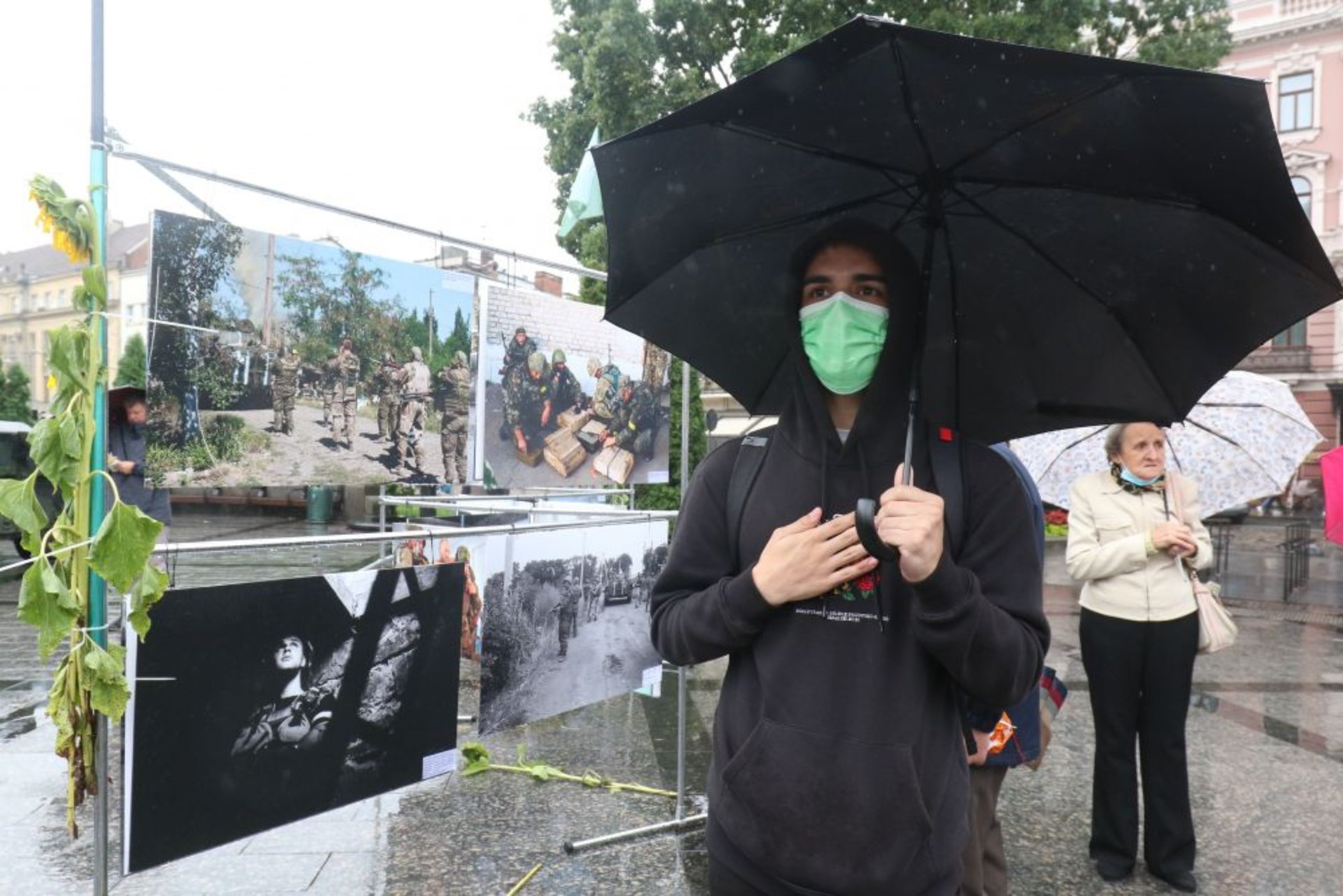 У Львові відкрили фотовиставку в пам'ять про події поблизу Іловайська 2014 року, фото ЛМР