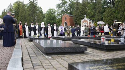 На Личаківському кладовищі відбулось памʼятні заходи