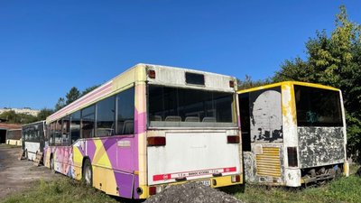 Львів втратив 18 автобусів Садового