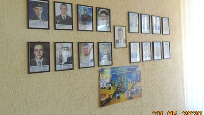 У Жовкві оновлено стенд Герою Небесної Сотні та загиблим Героям АТО (ФОТО)