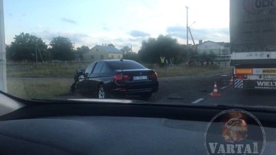 На трасі «Львів - Луцьк» не розминулись автомобілі (ФОТО)