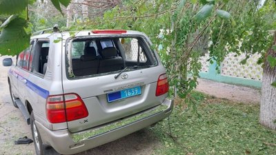 В окупованому Бердянську підірвали "заступника начальника" "ДАІ" (ФОТО)