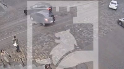 У центрі Львова не розминулись автомобілі (ВІДЕО)