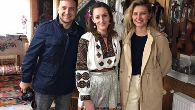 Зеленський із дружиною поїхали у Верховину (ФОТО)