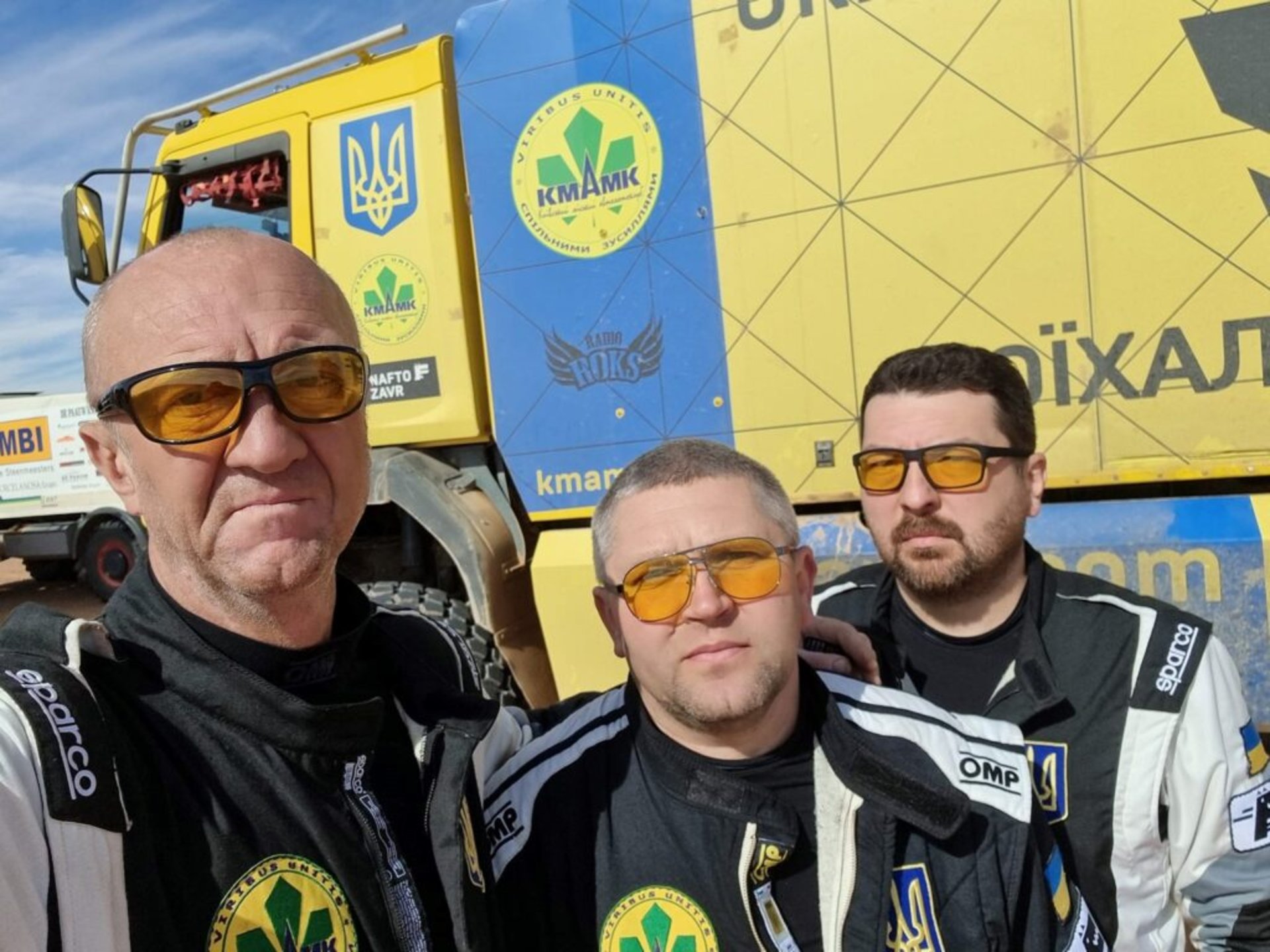 Українська команда пройшла екватор Дакару, фото КМАМК