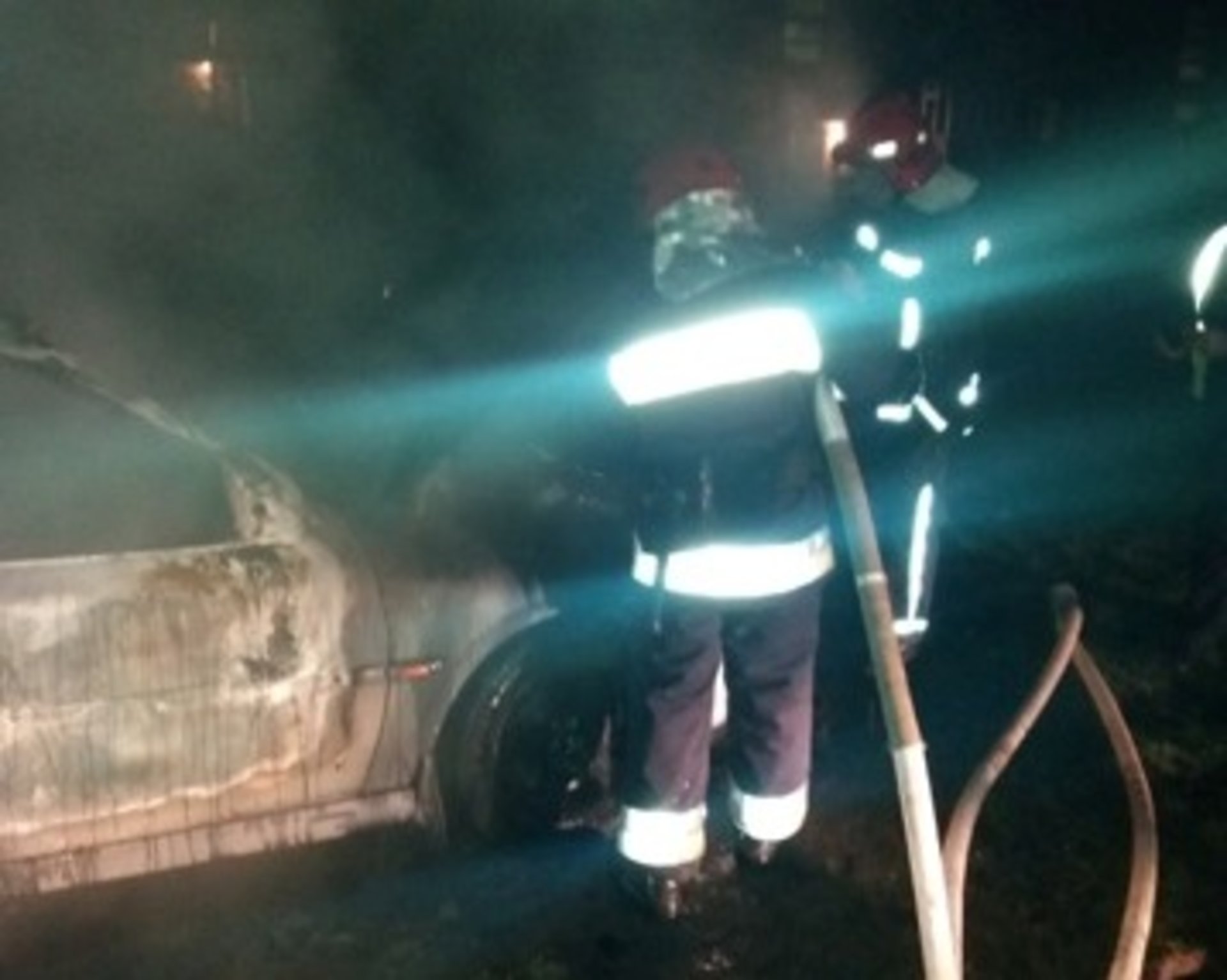 У Новому Роздолі згорів автомобіль