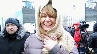 Дружина Саакашвілі на мітингу в Києві: “Вони перетнули червону лінію”