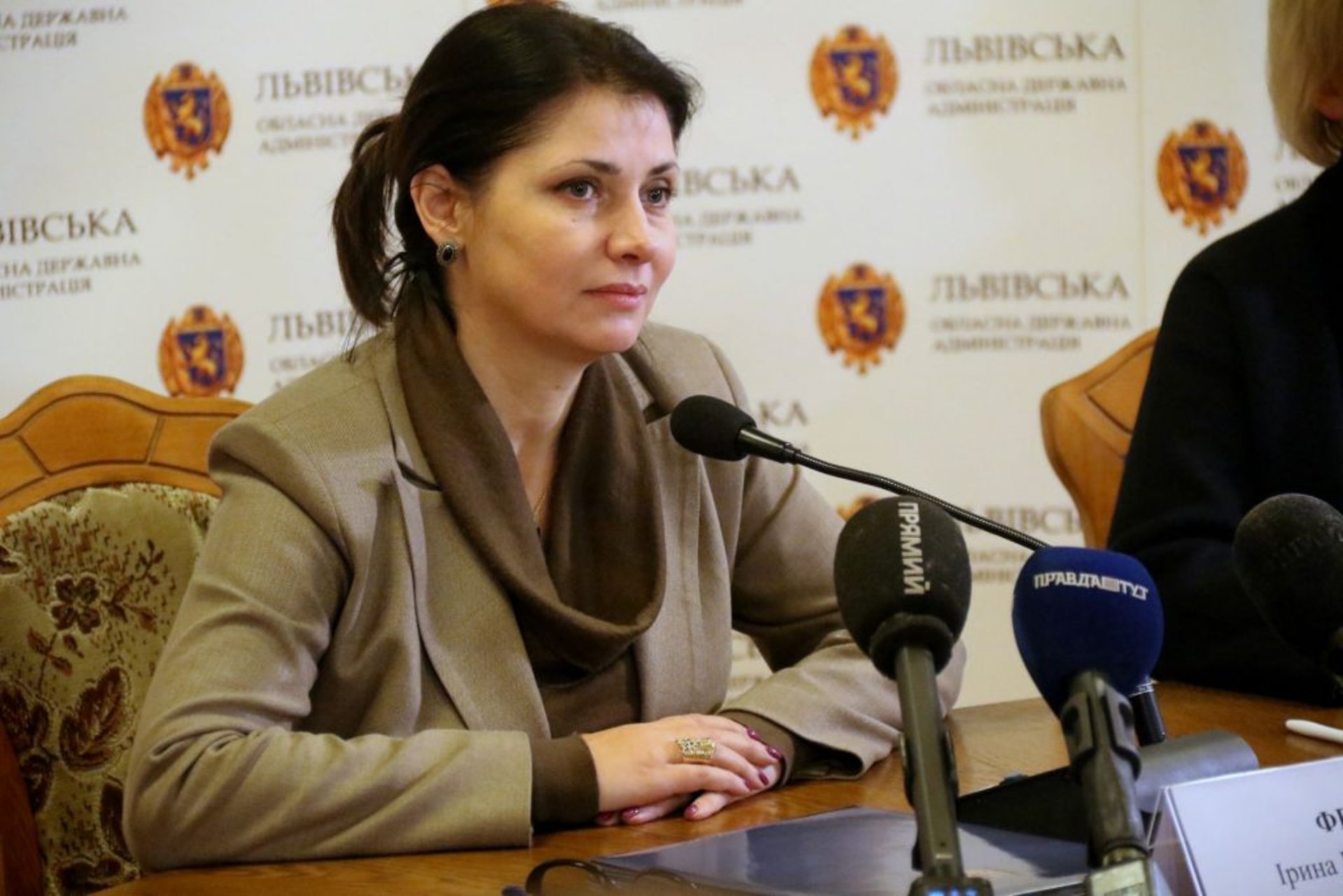 Зустріч Міністра у справах ветеранів України Ірини Фріз з учасниками АТО та ООС