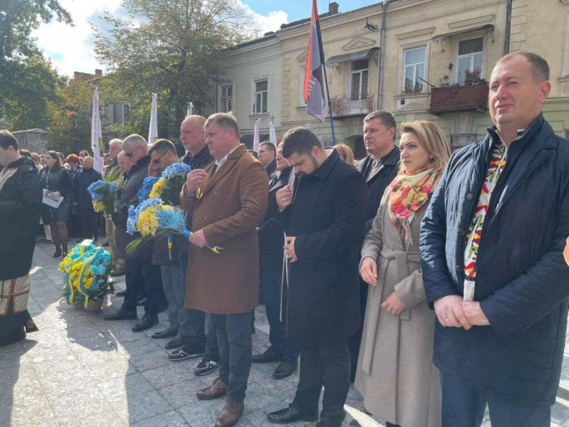На Львівщині відкрили пам’ятник Небесній Сотні та Героям АТО/ООС, фото Стрийська міська рада