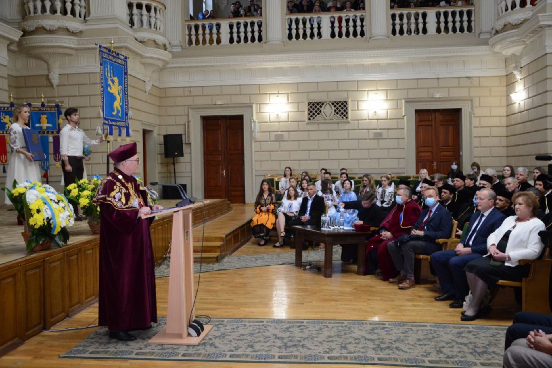 ЛНУ імені Івана Франка розпочав навчальний рік, фото ЛМР