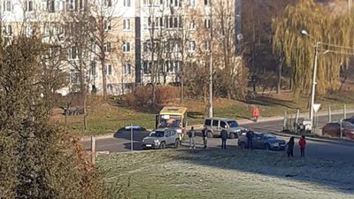 У Львові маршрутка потрапила у ДТП (ФОТО)
