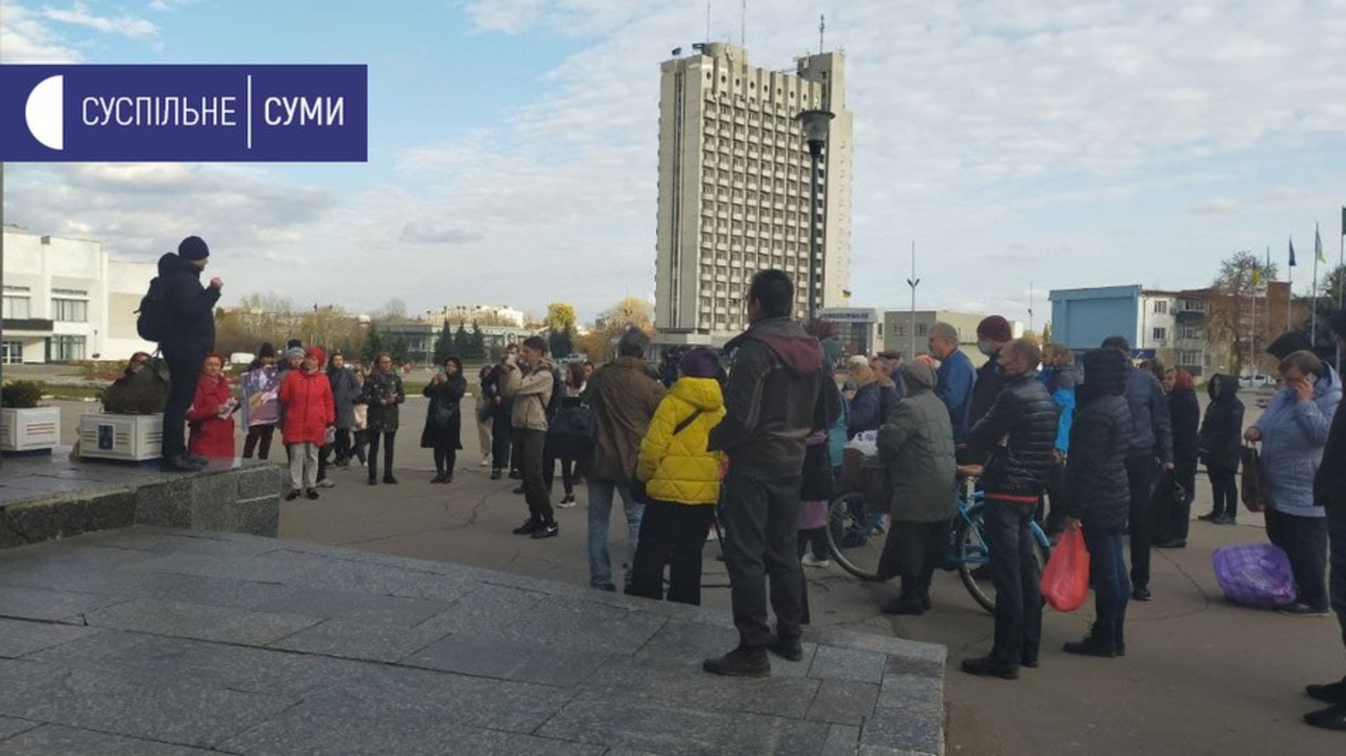 У Сумах влаштували акцію протесту проти карантинних обмежень